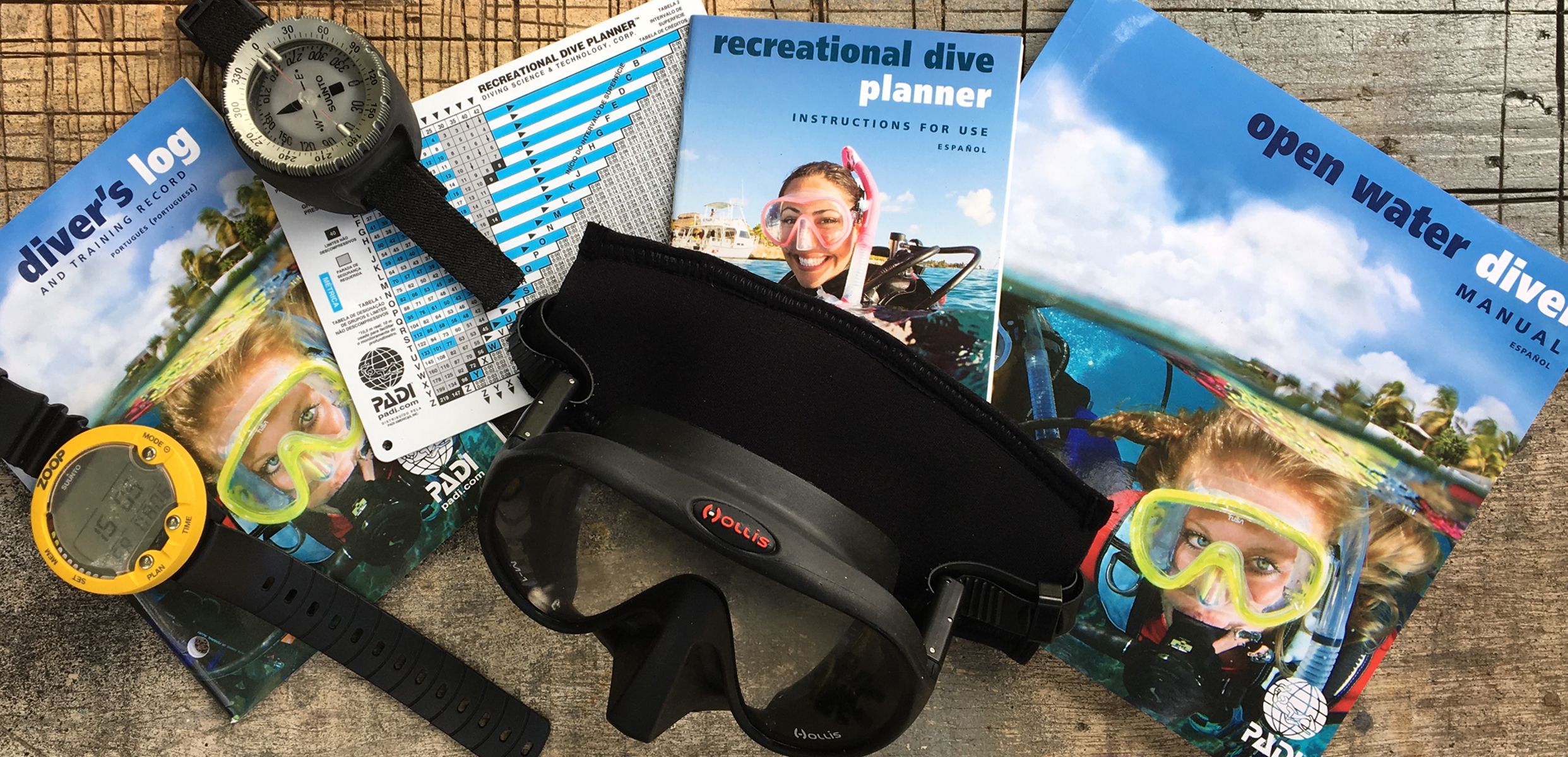 materiales de estudio curso open water diver padi